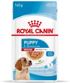 Royal Canin Shn Medium Puppy Pouch - Hondenvoer - 10 X 140 G -Huisdier Benodigdheden 1018x1200 2