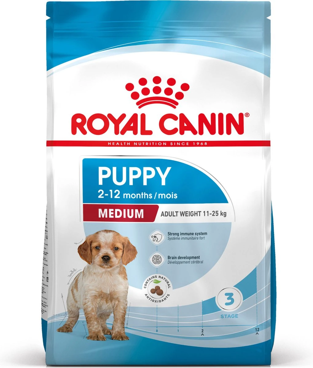 Royal Canin Medium Junior 15 KG 15 Royal Canin Medium Junior 15 KG - Afbeelding 13