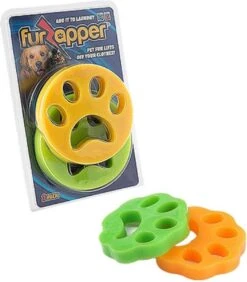 Merkloos Huisdierhaar Verwijderaar – Haarverwijderaar Voor Huisdieren- Pluizenverwijderaar - Furzapper - Kattenhaar Verwijderaar - Voor In De Wasmachine En Droger - 2 Stuks In 1 Verpakking - Kleur: Groen & Oranje -Huisdier Benodigdheden 1050x1200 2