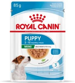 Royal Canin Shn Mini Puppy Pouch - Hondennatvoer - 12 X 85 G -Huisdier Benodigdheden 1079x1200