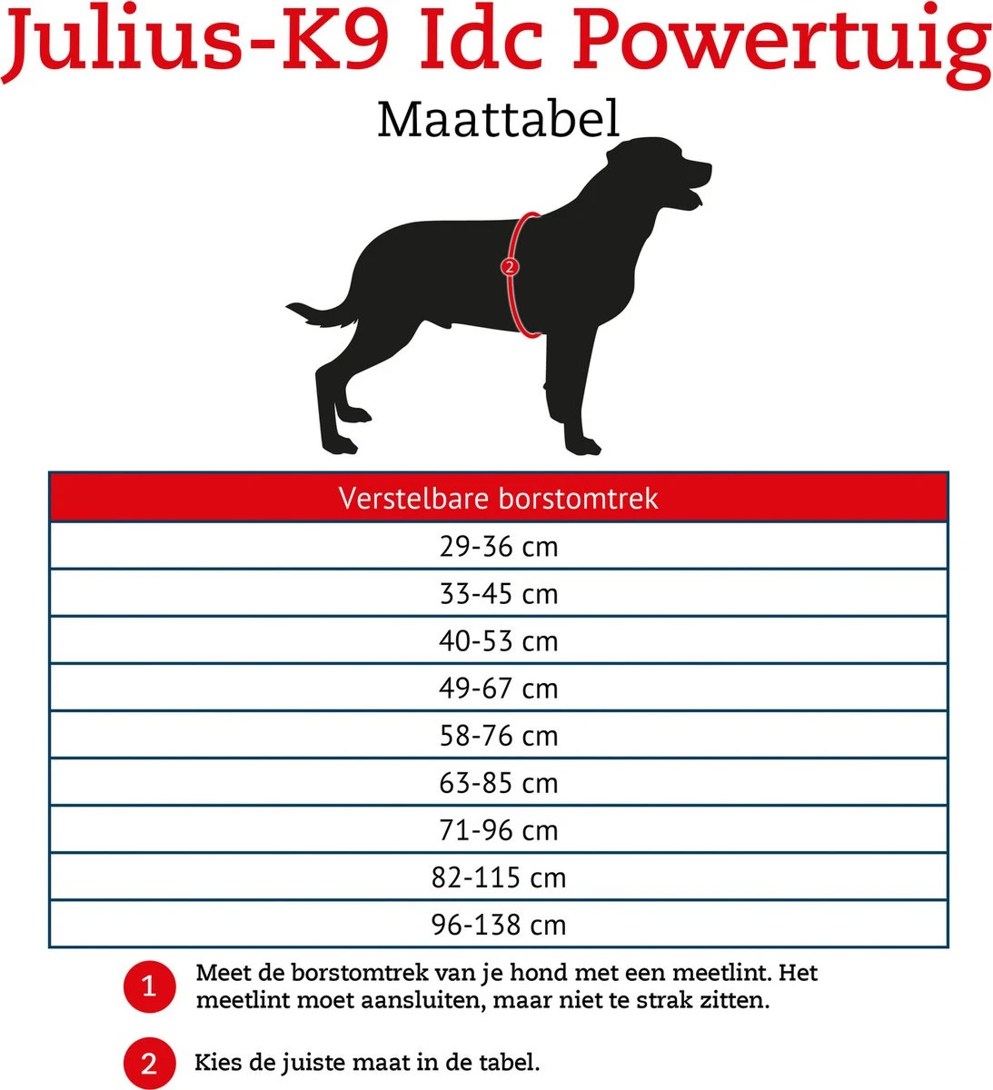 Julius K9 Julius-K9 IDC®Powertuig, 3XS - Baby1, Zwart 11 Julius K9 Julius-K9 IDC®Powertuig, 3XS - Baby1, Zwart - Afbeelding 9