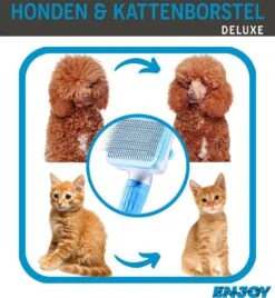 Professionele Kattenborstel/Hondenborstel + BONUS - Bovenvacht | Ondervacht - Langharige | Kortharige - Haarverwijderaar Voor Huisdieren - Kattenkam - Hondenkam -Huisdier Benodigdheden 1104x1200 1