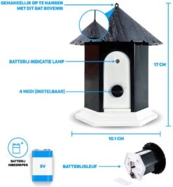 Vulpes Pets® Anti Blaf Apparaat Pro - Anti Blafband Voor Alle Honden - Luxe Hondentrainer - Diervriendelijk & Zonder Schok - Inclusief 9V Batterij - Waterbestendig - Ophangbaar - Instelbare Ultrasone Niveauregeling - 4 Standen 25 Vulpes Pets® Anti Blaf Apparaat Pro - Anti Blafband Voor Alle Honden - Luxe Hondentrainer - Diervriendelijk & Zonder Schok - Inclusief 9V Batterij - Waterbestendig - Ophangbaar - Instelbare Ultrasone Niveauregeling - 4 Standen -Huisdier Benodigdheden 1111x1200 1