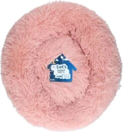 Let's Sleep Donut Mand 60 Cm Roze -Huisdier Benodigdheden 1121x1200 1