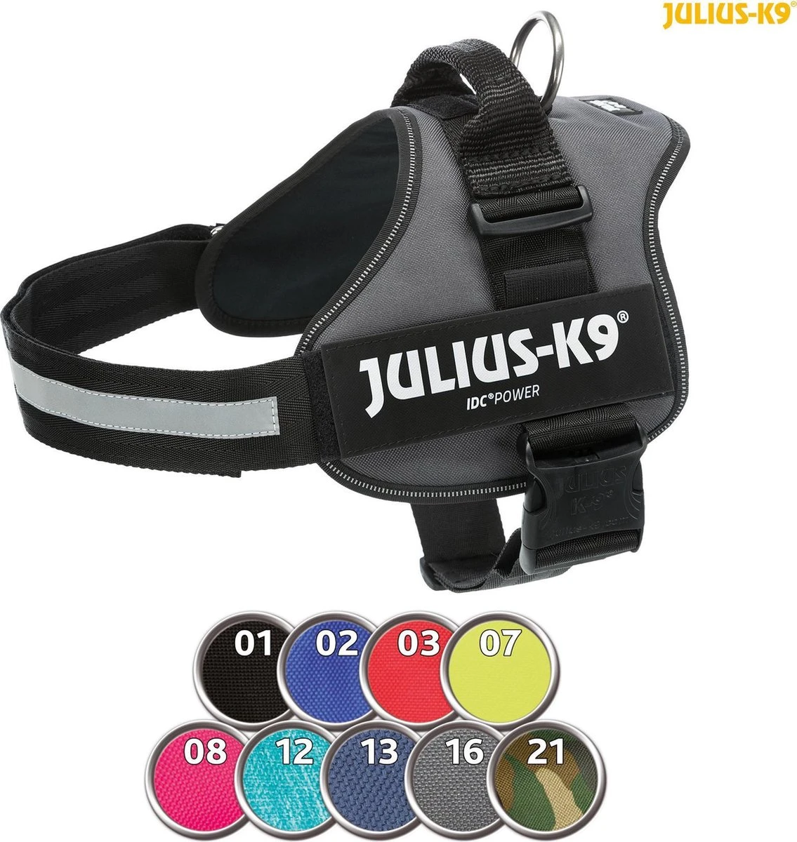 Julius K9 Original Powertuig/Harnas - Fuchsia - M - Maat 0/58-76cm 4 Julius K9 Original Powertuig/Harnas - Fuchsia - M - Maat 0/58-76cm - Afbeelding 2