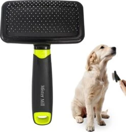 Mister Mill Slickerborstel Kat Hond - Hondenborstel Langharig Kortharig - Haarverwijderaar Voor Huisdieren - Kattenhaar Verwijderaar -Huisdier Benodigdheden 1143x1200 1