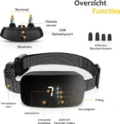 Salvano Anti Blafband - Blafband Voor Honden - Opvoedingshalsbanden - Voor Kleine En Grote Honden - Anti Blafband Zonder Schok- Oplaadbaar - Anti Blaf Apparaat - Blafband - Diervriendelijk -Huisdier Benodigdheden 1156x1200 3