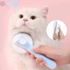 Kattenborstel - Kattenkam - Hondenborstel - Kattenhaar Verwijderaar - Haarverwijderaar Voor Huisdieren - Kattenhaar - Hondenhaar - Haarverwijderaar Voor Huisdieren - Langharig/Kortharig - Katten Accessoires - Katten - Blauwe Kleur -Huisdier Benodigdheden 1168x1200 2
