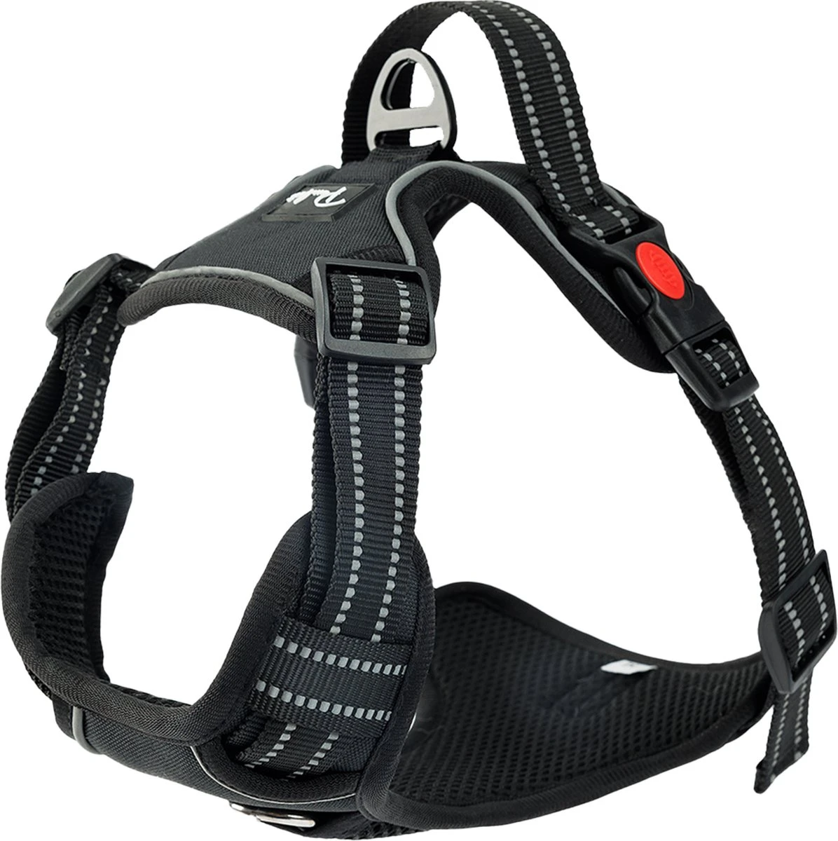 Purrr Fect Hondentuigje - Anti-Trek Tuig - Hondenharnas - Y Tuig Hond - Waterproof - Reflecterend - Verstelbaar - Maat L 3 Purrr Fect Hondentuigje - Anti-Trek Tuig - Hondenharnas - Y Tuig Hond - Waterproof - Reflecterend - Verstelbaar - Maat L