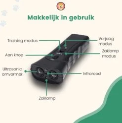 Dierboel Professionele Anti Blaf Apparaat 2022 - Diervriendelijke Ultrasoon Anti Blaf Apparaat - Voor Het Trainen Van Kleine & Grote Honden - Zonder Schok -Huisdier Benodigdheden 1196x1200 5