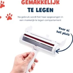 JC Pets Premium Pluizenborstel - Huisdierhaar Verwijderaar – Pluizenverwijderaar – Honden En Kattenhaar Verwijderaar - Ontpluizer - Pluizenroller -Huisdier Benodigdheden 1197x1200 2