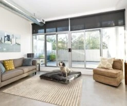 PrimePlus Hondenkussen XL Antraciet - 120x80x10 CM - Zacht En Luxe Hondenmand - Hondenbed - Hondenmat - Orthopedisch Hondenkussens -Huisdier Benodigdheden 1200x1000 4