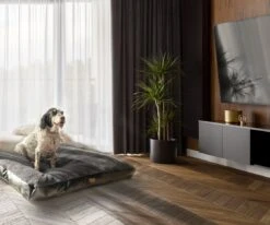 PrimePlus Hondenkussen XL Antraciet - 120x80x10 CM - Zacht En Luxe Hondenmand - Hondenbed - Hondenmat - Orthopedisch Hondenkussens -Huisdier Benodigdheden 1200x1000 5