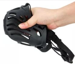 XtraSafe Muilkorf Voor Kleine Honden - Zwart - Maat 4 - Comfortabel -Huisdier Benodigdheden 1200x1014