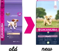 Eukanuba Dog Puppy & Junior - All Breeds - Lamb & Rice - 12 Kg -Huisdier Benodigdheden 1200x1037