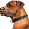 Sharon-B Muilkorf Hond - Camo Bruin - Maat M - Snuitomtrek 26 Tot 30 Cm - Voor Middelgrote Honden -Huisdier Benodigdheden 1200x1054