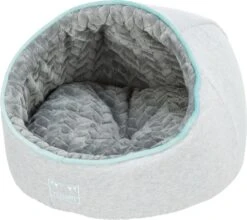 Trixie Hondenmand Iglo Junior Lichtgrijs / Mintgroen - 40X40X27 CM 8 Trixie Hondenmand Iglo Junior Lichtgrijs / Mintgroen - 40X40X27 CM -Huisdier Benodigdheden 1200x1067 4