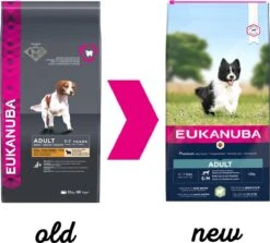 Eukanuba Dog Adult Small/Medium Breed Lamb / Rice - 12 KG -Huisdier Benodigdheden 1200x1082 6