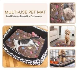 Nobleza Benchkussen - Dierenkussen - Hondenkussen - Kattenkussen - Benchmat - Dierenmat - Hondenmat - Kattenmat - Bruin - Maat S -Huisdier Benodigdheden 1200x1082 7