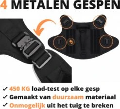 Always Prepared © Pro K9 Hondentuig - Anti Trek - Y Tuig - Middel En Grote Hond - Veiligheidstuig 18 Always Prepared © Pro K9 Hondentuig - Anti Trek - Y Tuig - Middel En Grote Hond - Veiligheidstuig -Huisdier Benodigdheden 1200x1094 3