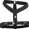 Hurtta Padded Tuig Y-Model Zwart - Hondenharnas - 60 Cm