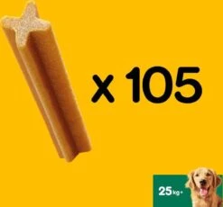Pedigree Dentastix Kauwstaven - Gebitsverzorgende Hondensnacks - Maxi - 105 Stuks -Huisdier Benodigdheden 1200x1117 5