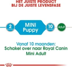 Royal Canin Shn Mini Puppy Pouch - Hondennatvoer - 12 X 85 G -Huisdier Benodigdheden 1200x1118 2