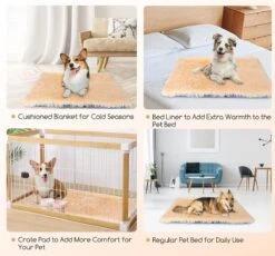 Nobleza Fluffy Benchkussen - Dierenkussen - Hondenkussen - Kattenkussen - Benchmat - Dierenmat - Hondenmat - Kattenmat - Crème - Maat L 14 Nobleza Fluffy Benchkussen - Dierenkussen - Hondenkussen - Kattenkussen - Benchmat - Dierenmat - Hondenmat - Kattenmat - Crème - Maat L -Huisdier Benodigdheden 1200x1118 6