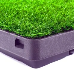 Merkloos Maoo Premium Hondentoilet - Geurbestendig & Hondvriendelijk Kunstgras - Uitneembare Opvangbak - Indoor En Outdoor - 63 X 50 Cm -Huisdier Benodigdheden 1200x1122 1