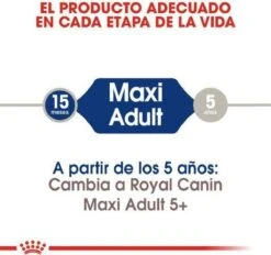 Royal Canin Maxi Adult 15 KG -Huisdier Benodigdheden 1200x1127