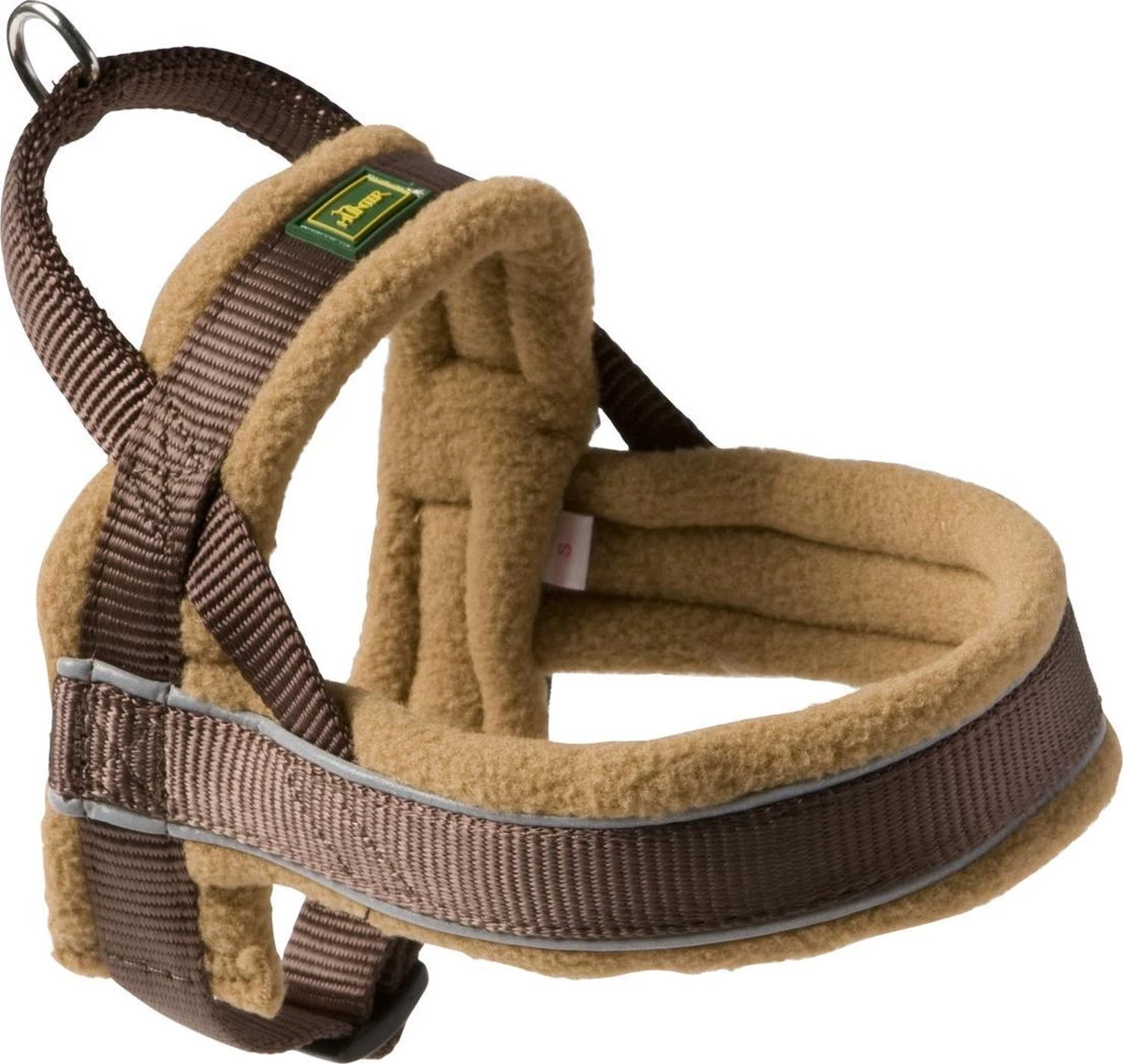 Hunter Harnas Norweger Racing Nylon - Hondentuigje - Bruin/Cognac- L - 62-75 X 2,5 X 2,5 Cm 3 Hunter Harnas Norweger Racing Nylon - Hondentuigje - Bruin/Cognac- L - 62-75 X 2,5 X 2,5 Cm