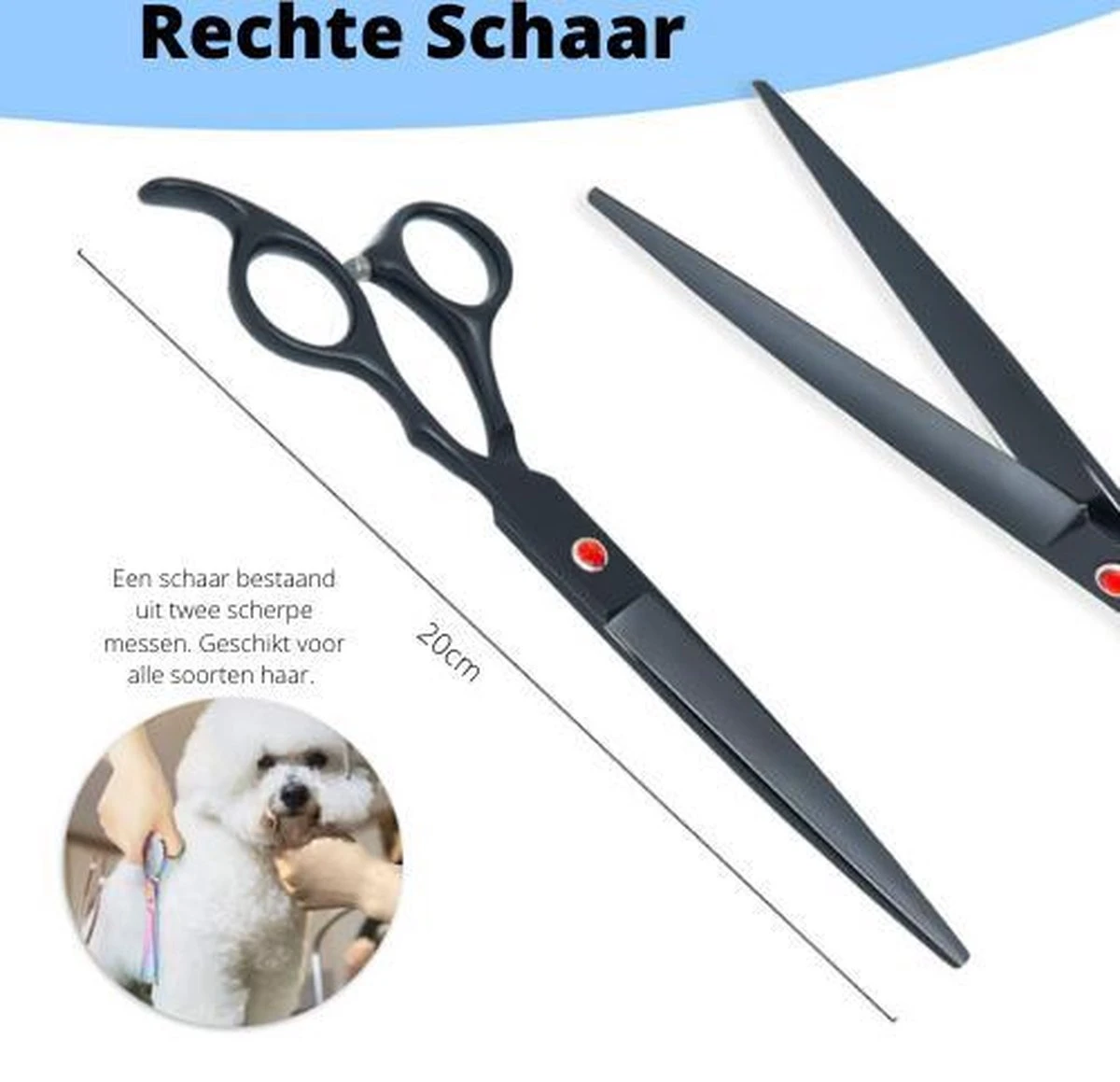 Petsify - Professionele 8-delige Huisdier Knipset - Effileerschaar Hond - Kam Hond - Schaar Hond - Katten Kam - Hondenschaar - Trimschaar Voor Honden - Kapperset - Zwart 5 Petsify - Professionele 8-delige Huisdier Knipset - Effileerschaar Hond - Kam Hond - Schaar Hond - Katten Kam - Hondenschaar - Trimschaar Voor Honden - Kapperset - Zwart - Afbeelding 4