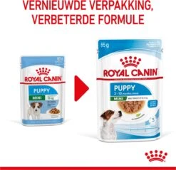 Royal Canin Shn Mini Puppy Pouch - Hondennatvoer - 12 X 85 G -Huisdier Benodigdheden 1200x1159 19