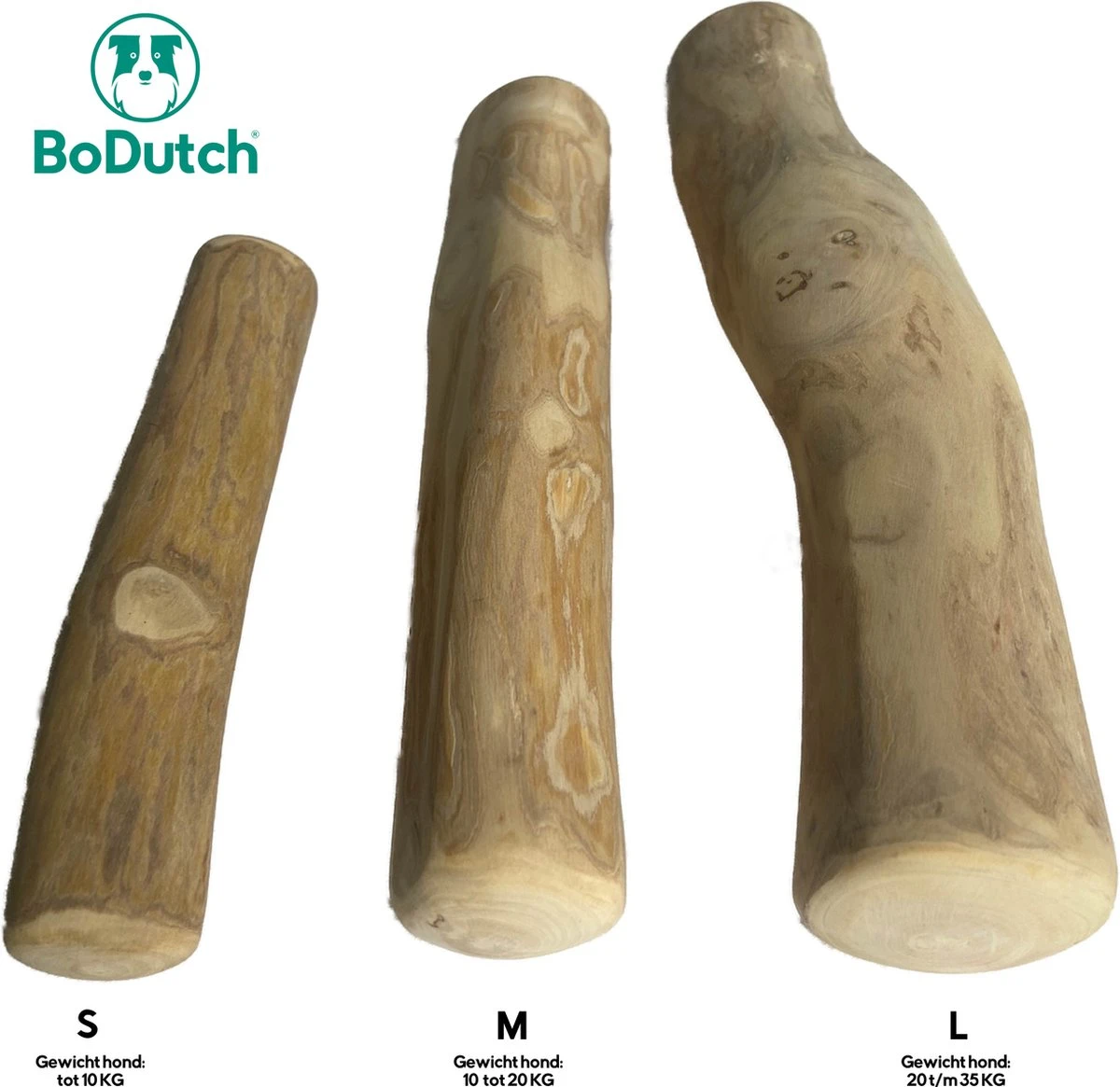 BoDutch - Koffieboom Kauwwortel - Maat M - Hondensnack 6 BoDutch - Koffieboom Kauwwortel - Maat M - Hondensnack - Afbeelding 4