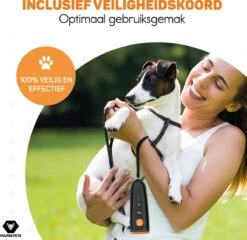 Vulpes Pets® Ultrasone Anti Blaf Apparaat – 3-in-1 Anti Blaf Apparaat Pro - Diervriendelijk & Zonder Schok - Alternatief Anti Blafband - Voor Kleine & Grote Honden - Audio - Flashlight - USB-Oplaadbaar -Huisdier Benodigdheden 1200x1166 5