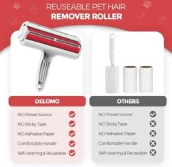 Merkloos Hoogwaardige Huisdierhaar Verwijderaar - Hondenhaar - Pluizenborstel - Ontharingsborstel -Huisdier Benodigdheden 1200x1168 1