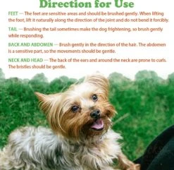 Merkloos Nobleza Dierenborstel - Hondenborstel - Kattenborstel - Tweezijdig - Dubbelzijdig - Hout - Maat L -Huisdier Benodigdheden 1200x1170 1