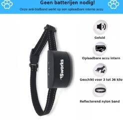 Sworks – Anti Blafband- Honden- Opvoedingshalsband - Geen Elektrische Schok - Geluid En Trilling -Huisdier Benodigdheden 1200x1170 3