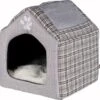 Trixie Relax Iglo Hondenhuis Silas Grijs/Creme - 40X45X40 CM -Huisdier Benodigdheden 1200x1173 6