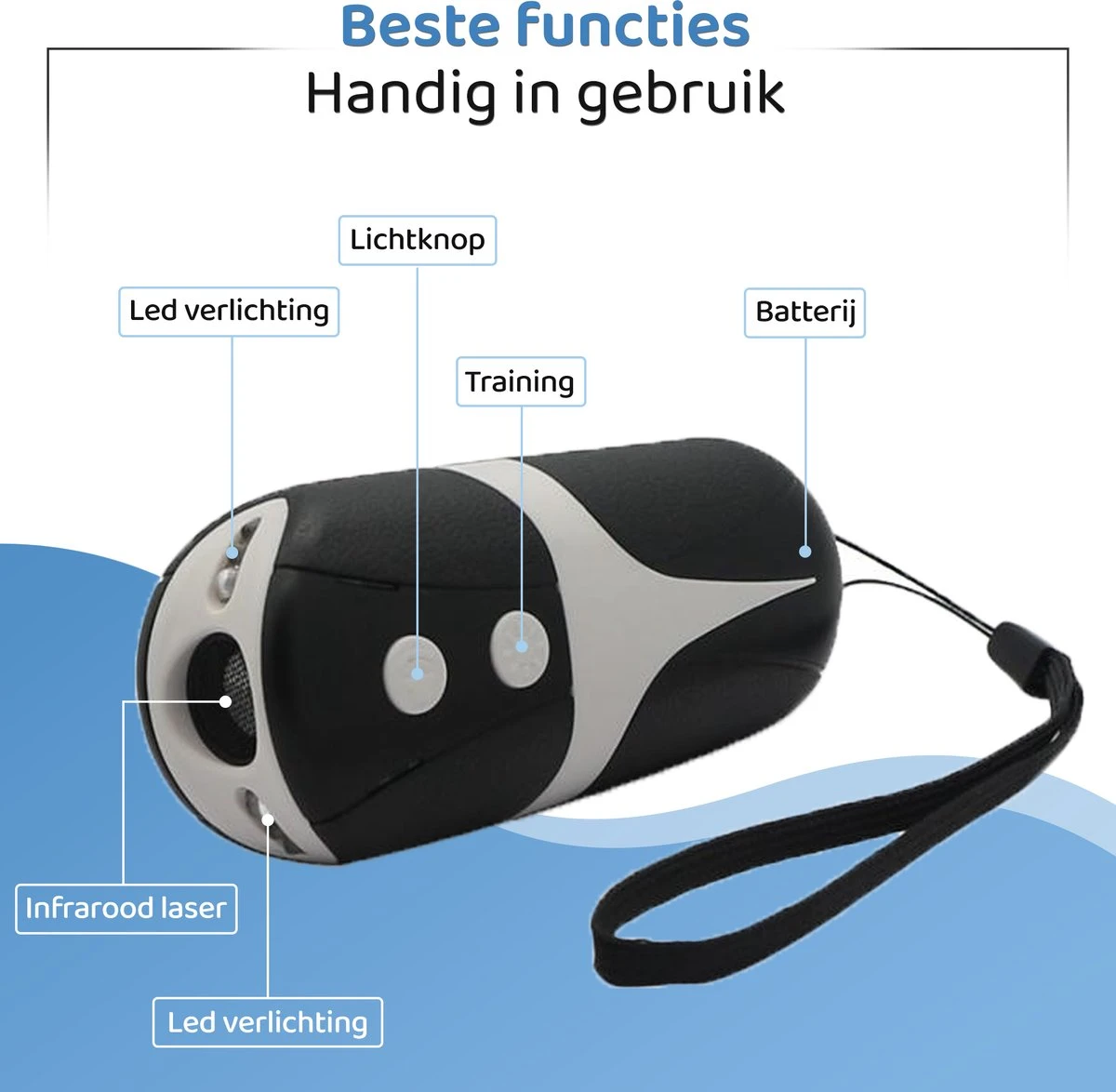 Diervriendelijke Ultrasone Anti- Blaf Apparaat 2023 + Batterijen - Extra Snel Van Blaffen Af - Anti Blafband – Honden Training Blaffen – Hondentrainer 8 Diervriendelijke Ultrasone Anti- Blaf Apparaat 2023 + Batterijen - Extra Snel Van Blaffen Af - Anti Blafband – Honden Training Blaffen – Hondentrainer - Afbeelding 6