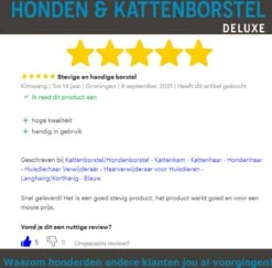 Professionele Kattenborstel/Hondenborstel + BONUS - Bovenvacht | Ondervacht - Langharige | Kortharige - Haarverwijderaar Voor Huisdieren - Kattenkam - Hondenkam -Huisdier Benodigdheden 1200x1181 1