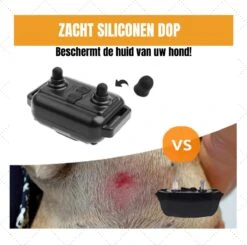 W&Z® Anti Blafband Inclusief Afstandsbediening- 3-60KG - Diervriendelijk - Zonder Schok - Vibratie/Audio/Licht - Anti Blaf Band - Water Bestendig -Huisdier Benodigdheden 1200x1190 3