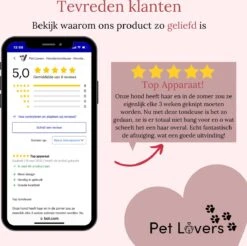 Pet Lovers - Hondentondeuse - Hondentondeuse - Automatische Inhalerende Haren - Dierentondeuse - Hondentrimmer - Hondentondeuse Dikke Vacht - Tondeuse Voor Honden - Hondentondeuse - Draadloos - 2 Opzetkammen - Honden En Katten Tondeuse -Huisdier Benodigdheden 1200x1193 1
