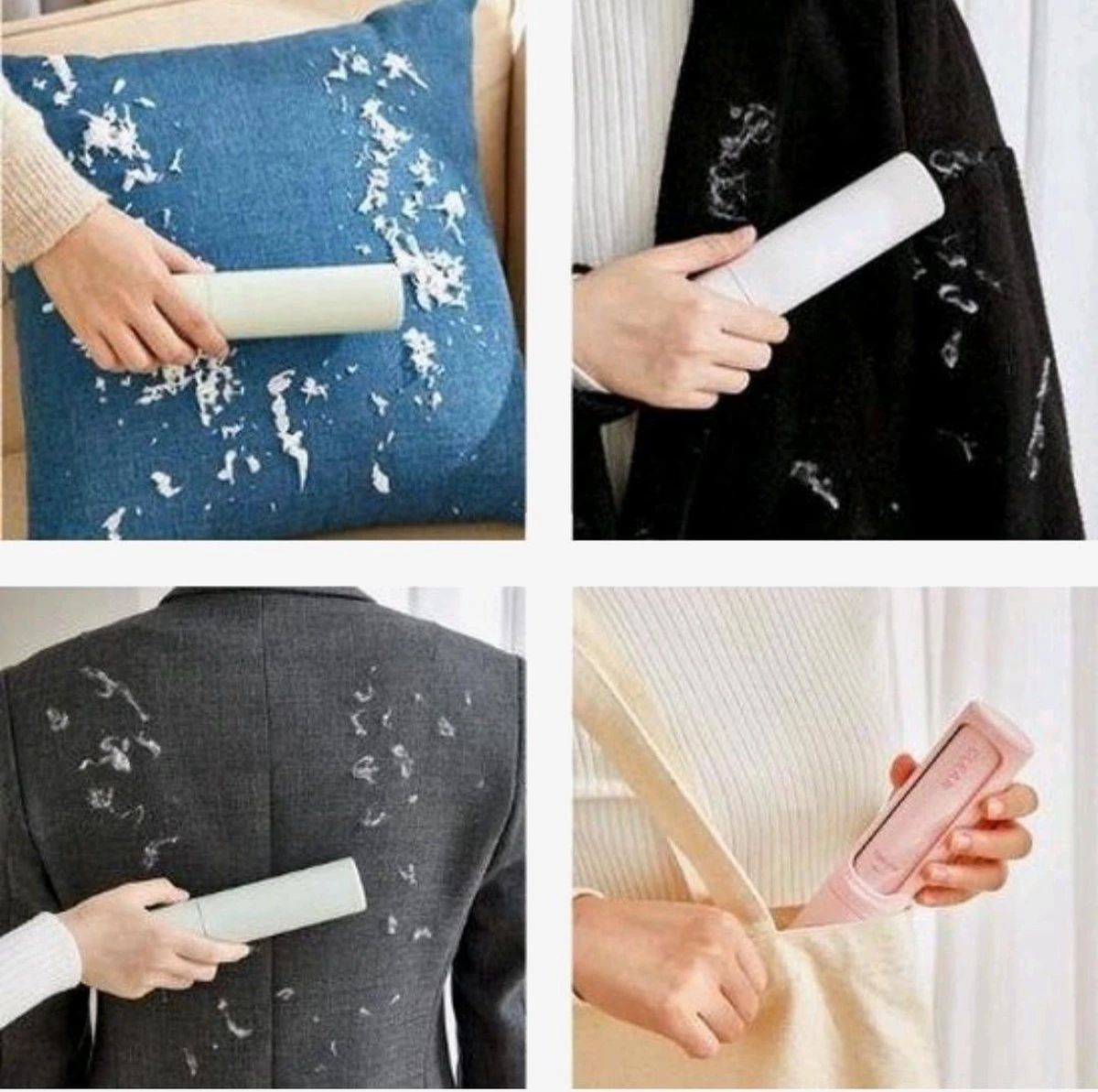 Merkloos Huisdierhaar Verwijderaar Met Kledingborstel - Pluizen En Haren Verwijderaar - Kleding Borstel & Roller - Hondenhaar En Kattenhaar - Pluizenverwijderaar 4 Merkloos Huisdierhaar Verwijderaar Met Kledingborstel - Pluizen En Haren Verwijderaar - Kleding Borstel & Roller - Hondenhaar En Kattenhaar - Pluizenverwijderaar - Afbeelding 2