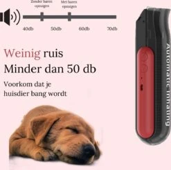 Pet Lovers - Hondentondeuse - Hondentondeuse - Automatische Inhalerende Haren - Dierentondeuse - Hondentrimmer - Hondentondeuse Dikke Vacht - Tondeuse Voor Honden - Hondentondeuse - Draadloos - 2 Opzetkammen - Honden En Katten Tondeuse -Huisdier Benodigdheden 1200x1195