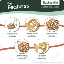 Baskerville Classic Muzzle Muilkorf - Maat 5 -Huisdier Benodigdheden 1200x1198 11