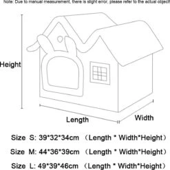 CAT Kattenmand Kattenhuis Maat M - Lekker Slapen Bed Hond Katten Huis Verwijderbare Kussen Ingesloten Pet Bed Voor Kat Kittens Puppy Pet Kat Accessoires 12 CAT Kattenmand Kattenhuis Maat M - Lekker Slapen Bed Hond Katten Huis Verwijderbare Kussen Ingesloten Pet Bed Voor Kat Kittens Puppy Pet Kat Accessoires -Huisdier Benodigdheden 1200x1200 1011