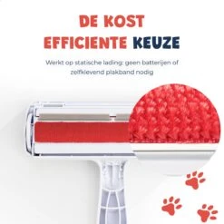 JC Pets Premium Pluizenborstel - Huisdierhaar Verwijderaar – Pluizenverwijderaar – Honden En Kattenhaar Verwijderaar - Ontpluizer - Pluizenroller -Huisdier Benodigdheden 1200x1200 118