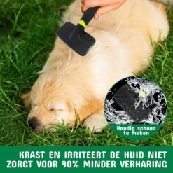 Mister Mill Slickerborstel Kat Hond - Hondenborstel Langharig Kortharig - Haarverwijderaar Voor Huisdieren - Kattenhaar Verwijderaar -Huisdier Benodigdheden 1200x1200 139