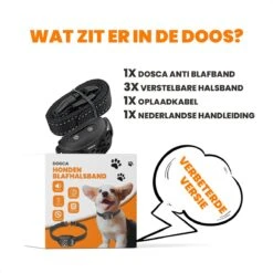 DOSCA® Anti Blafband - Anti Blaf Apparaat - Blafband Voor Honden - Zonder Schok En Diervriendelijk -Huisdier Benodigdheden 1200x1200 272